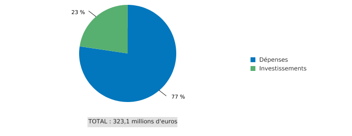 Investissements et dépenses environnementaux réalisés par un échantillon d'établissements* en Wallonie (2017)